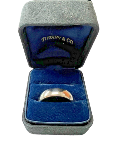 Tiffany & Co Platinum 6mm Wedding Band Size 10.25