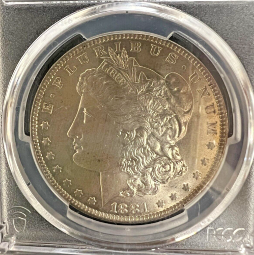 Morgan Silver Dollar  1881-O  PCGS- Genuine Harshly Cleaned-Au Detail