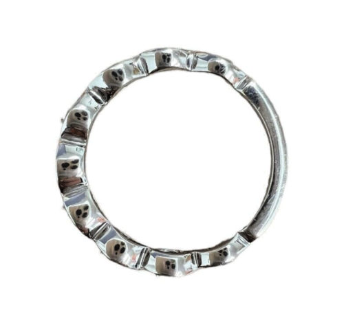 18kt White Gold Ring with an Intricate Design of 0.35ctw Diamonds