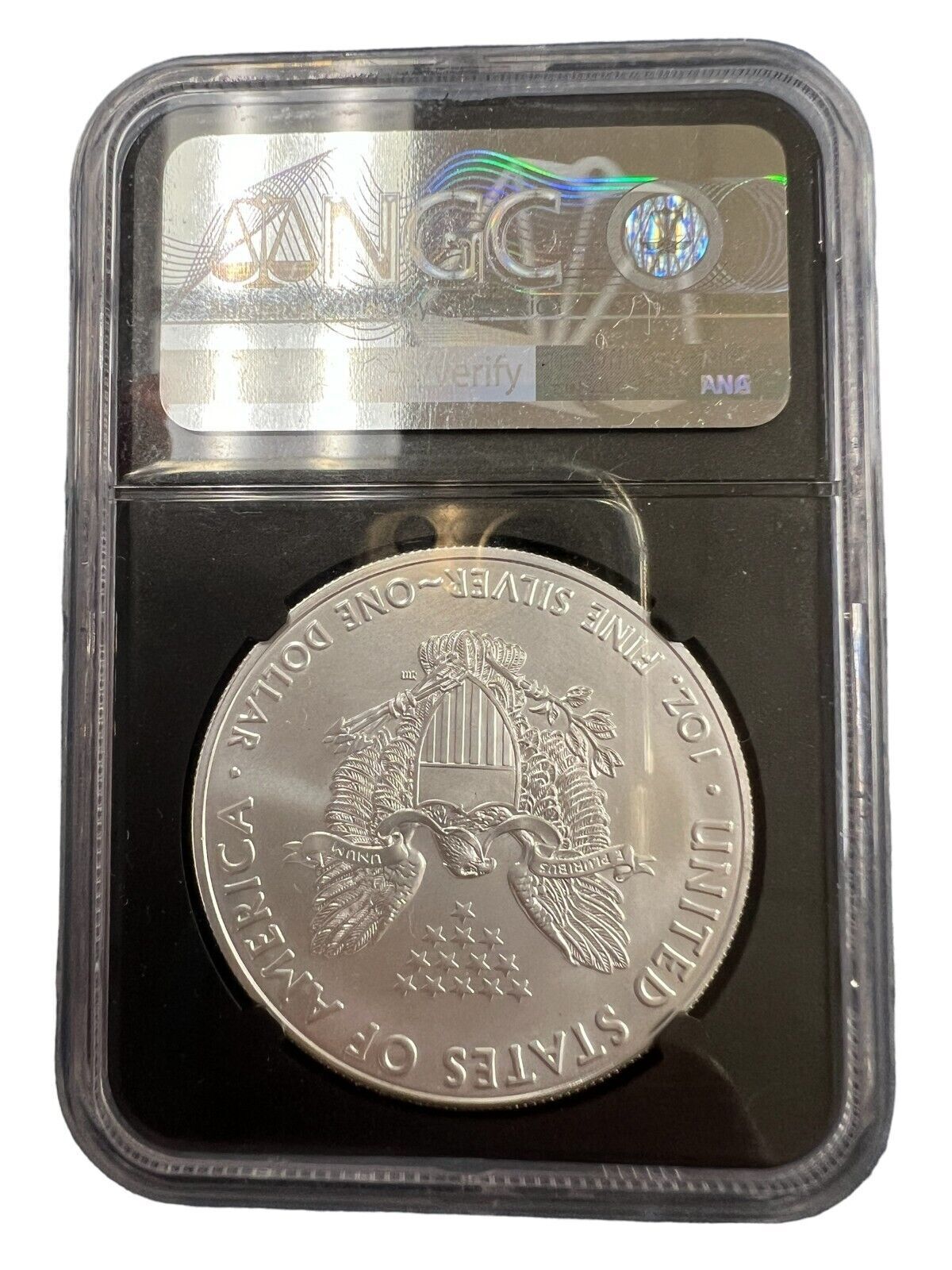 2018 Silver Eagle NGC MS 70 First Day of Issue Joel Iskowitz Hand Signed