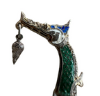 Vintage Chinese Siam Royal Barge “Suphanahongse” Sterling Silver Brooch/Pin.