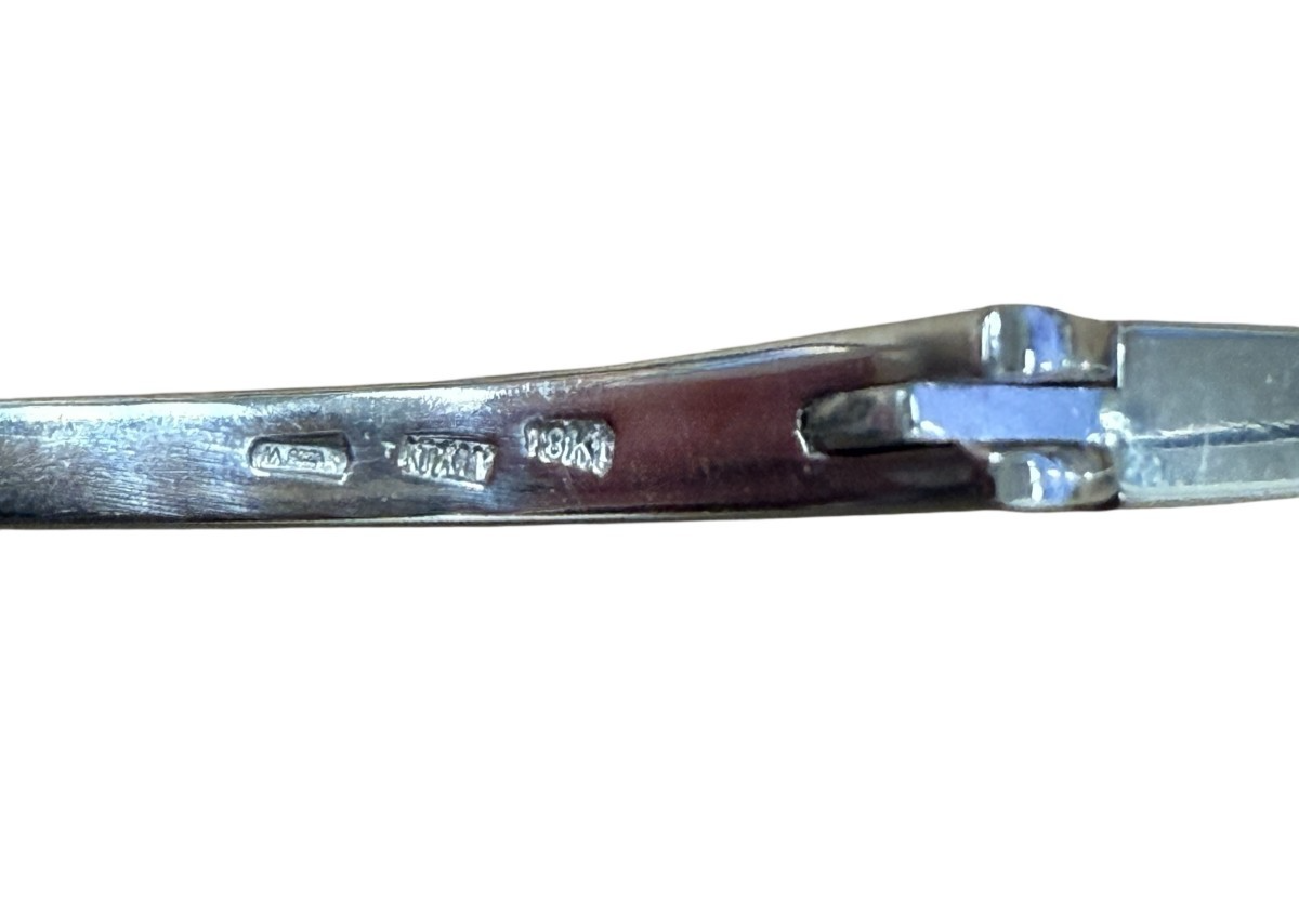 Roberto Coin 18kt White Gold Classica Parisienne 7 Diamond 6.5