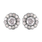 14KT White Gold 2.26ctw Diamond Earrings