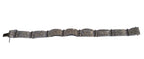 14k White Gold Six Strand Diamond Bracelet