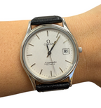 Omega Seamaster Men's Stainless Manual Wind Watch 32mm