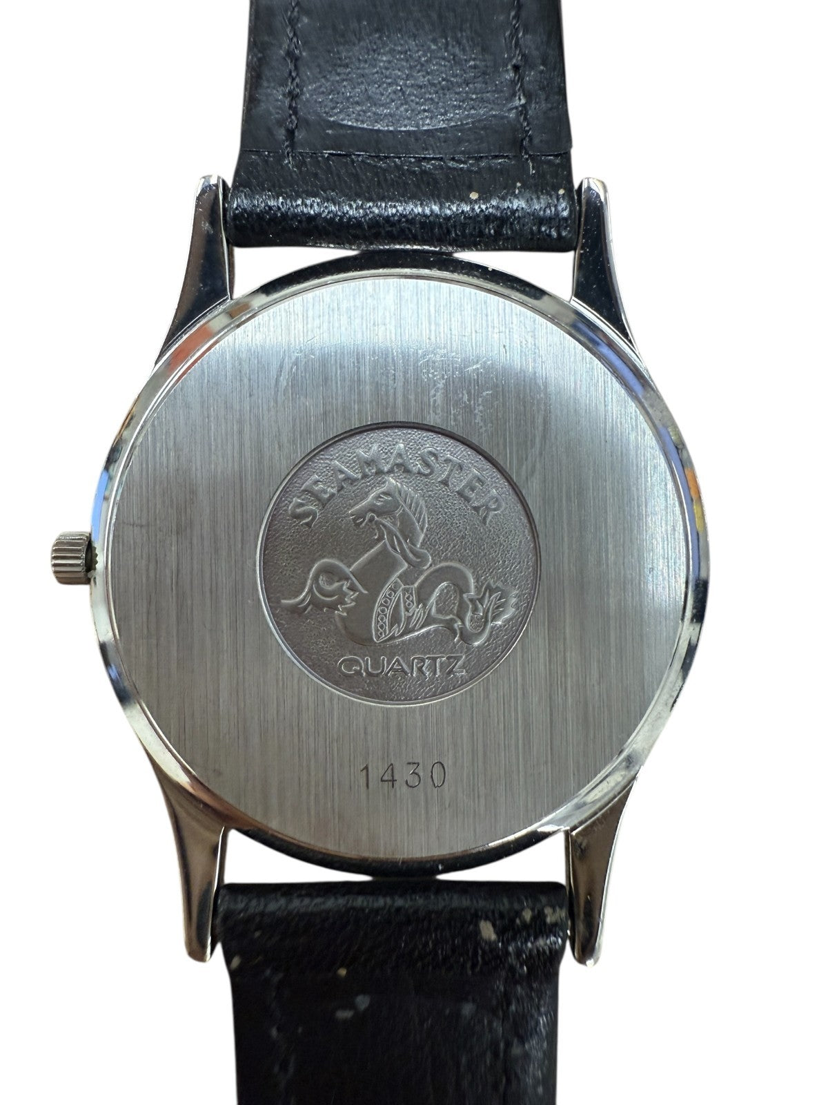 Omega Seamaster Men's Stainless Manual Wind Watch 32mm