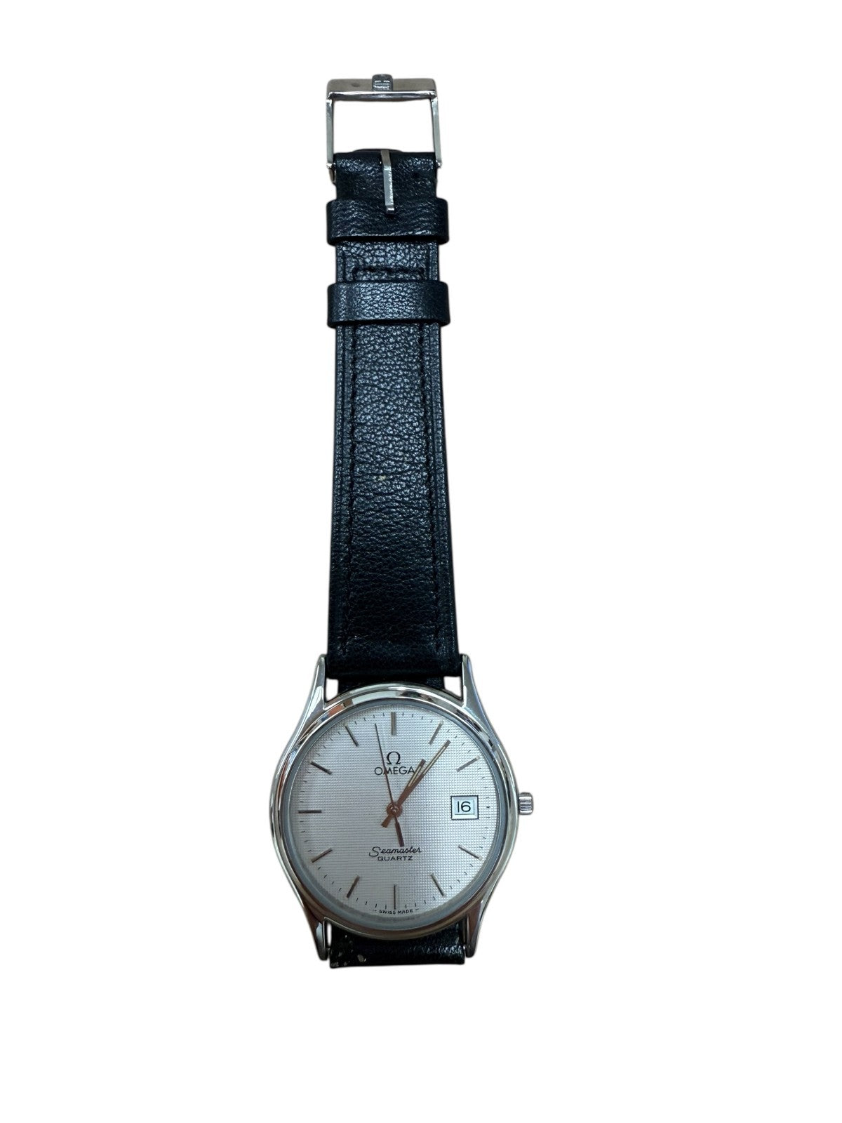 Omega Seamaster Men's Stainless Manual Wind Watch 32mm