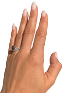 18KT White Gold 2.06ctw Diamond Engagement Ring Size 6